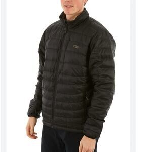 OUTDOOR RESEARCH MEN'S TRANSCENDENT SWEATER JACKET ALPINE 650 FILL DOWN Small